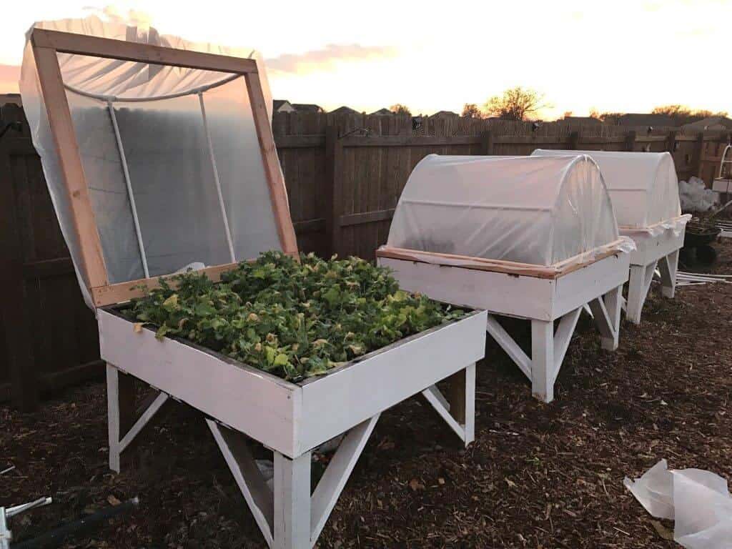 Hinged Hoop House