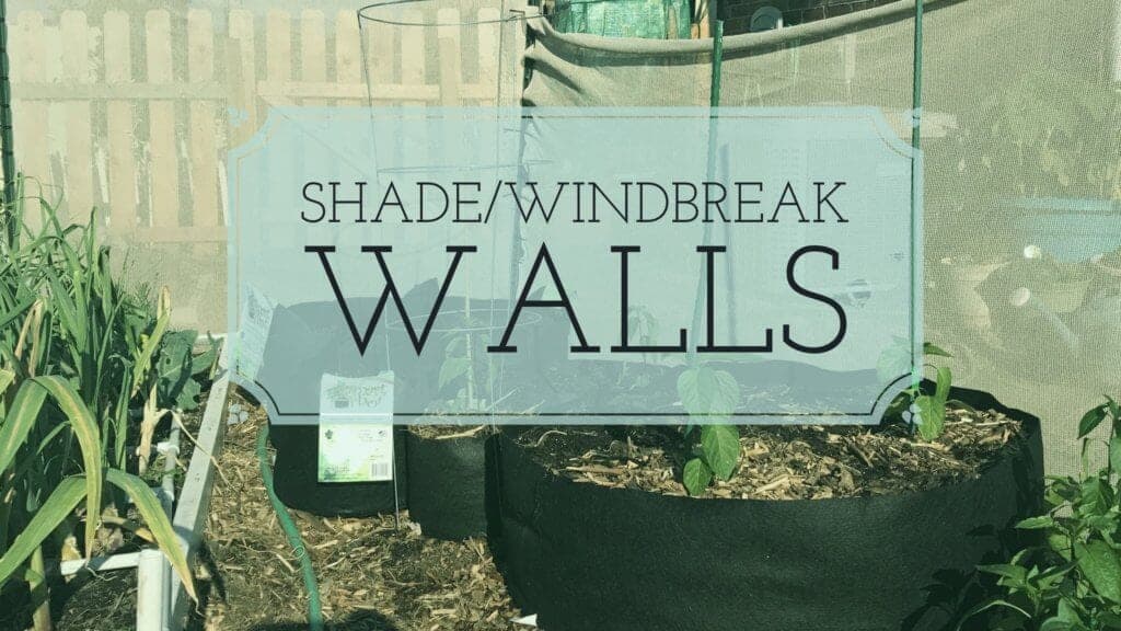 Building Shade Walls