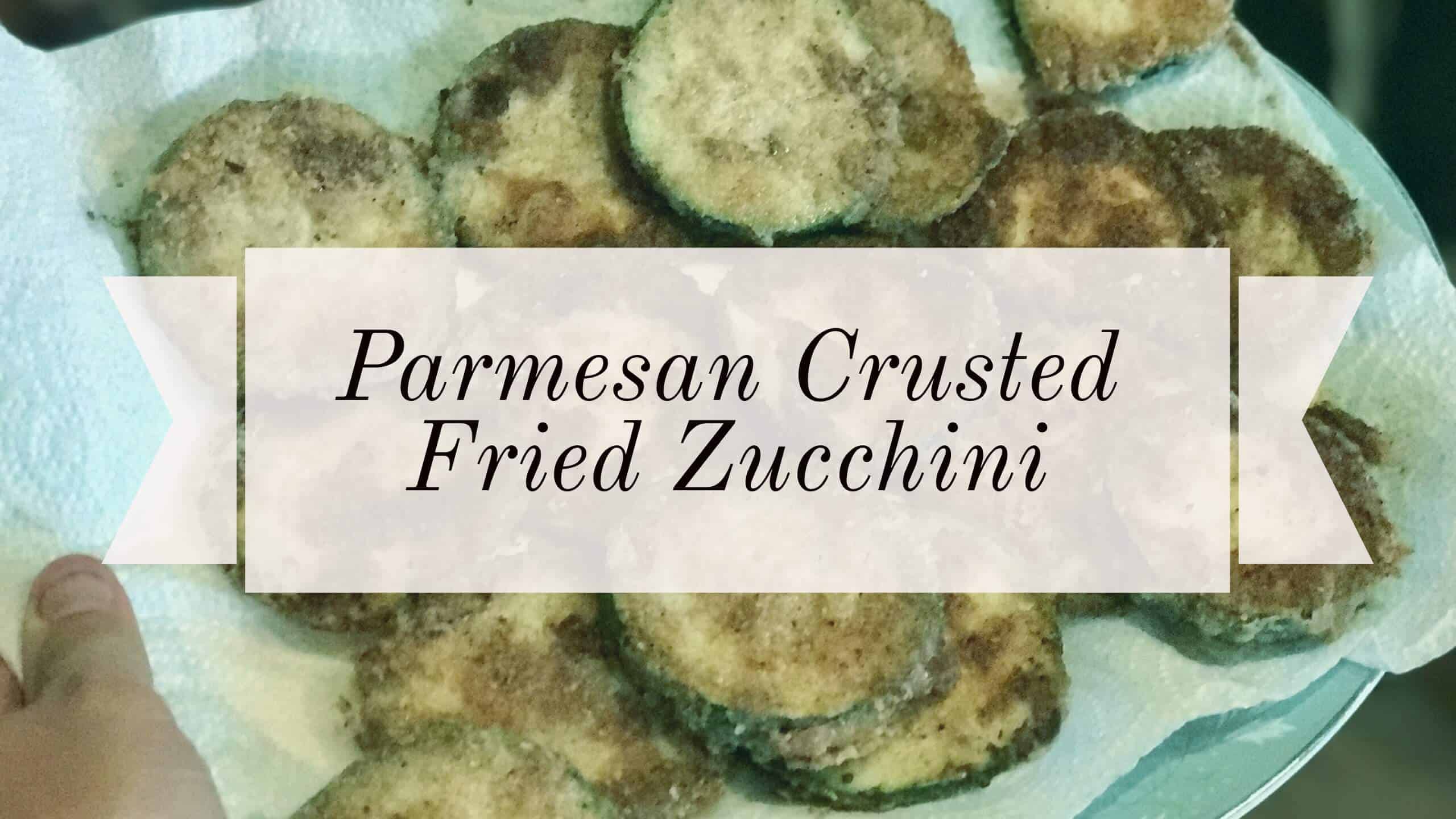 Parmesan Crusted Fried Zucchini  – From Seed to Spoon Vegetable Garden Planner Mobile App