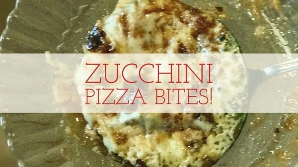 zucchini pizza bites