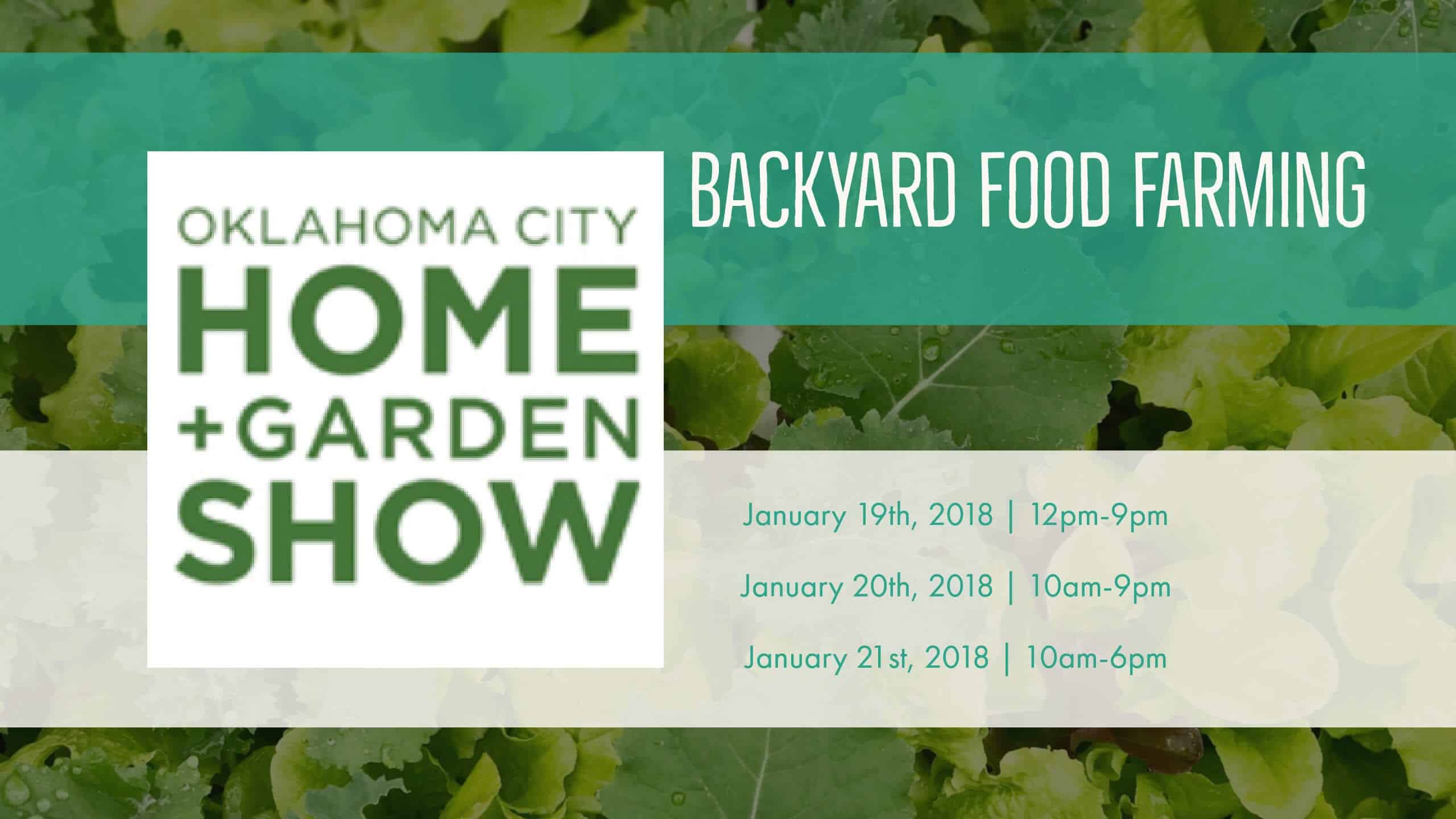 Join Us For Backyard Food Farming At The Oklahoma City Home