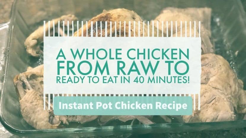 Instant Pot Chicken Recipe