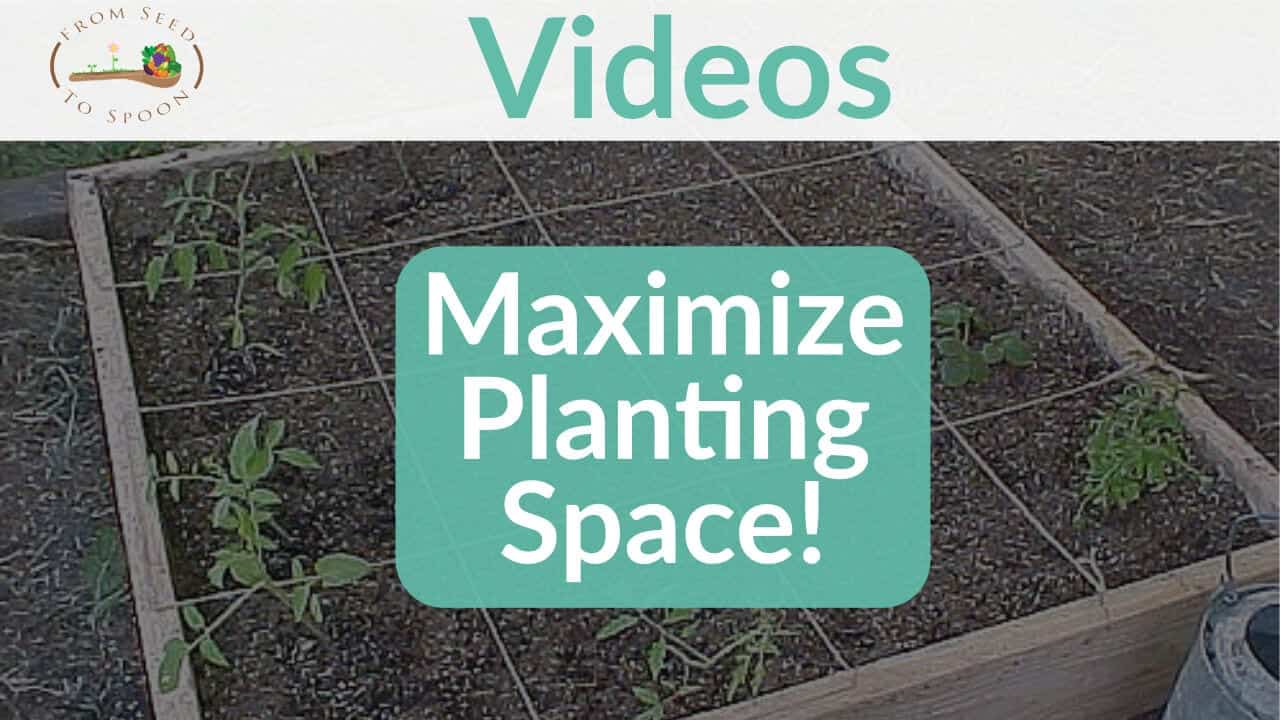 How We Maximize Planting Space