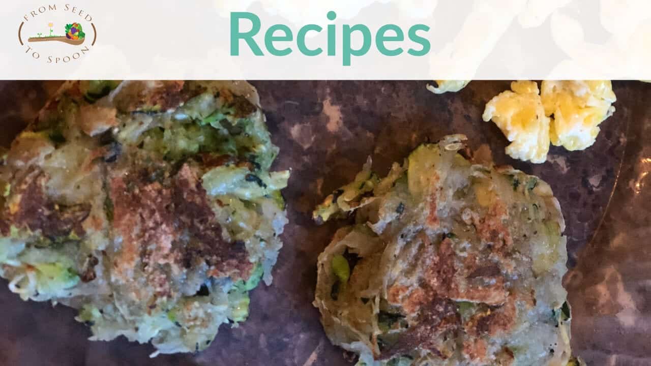 Zucchini Hash Browns – From Seed to Spoon Vegetable Garden Planner Mobile App