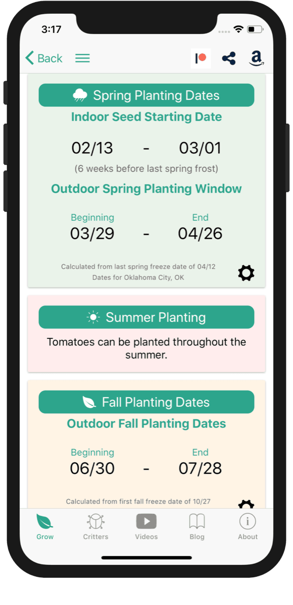 Vegetable Garden Planner Mobile App for iOS, Android, &  Grow Your