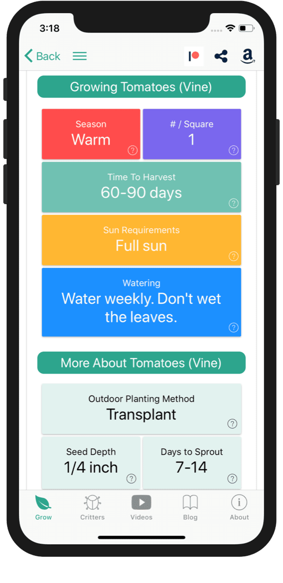 Vegetable Garden Planner Mobile App for iOS, Android, &  Grow Your