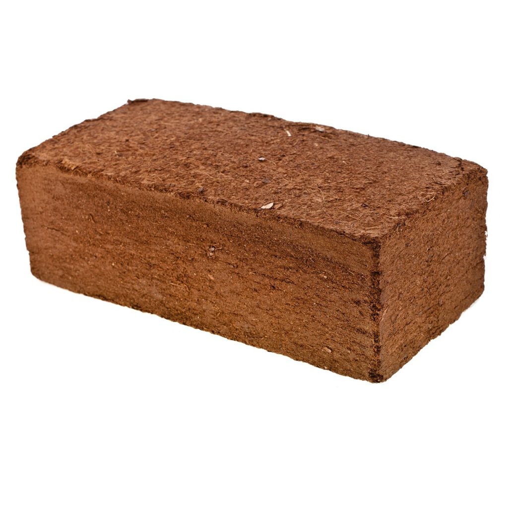 coconut coir brick