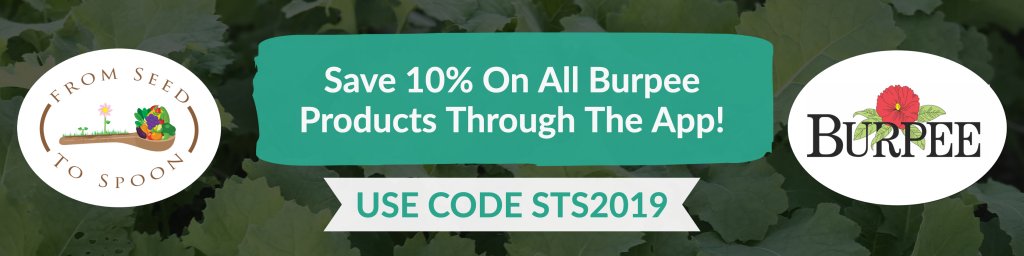 Save 10% on All Burpee Products with code STS2019