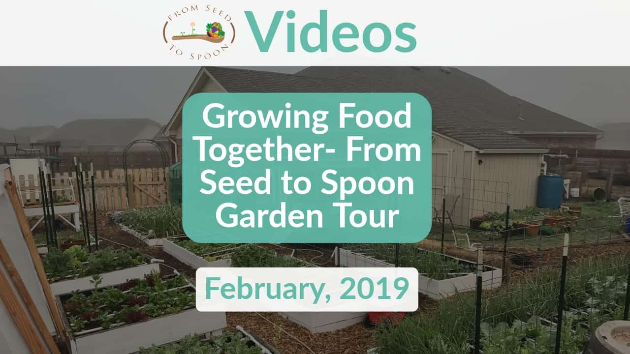 Garden tour video