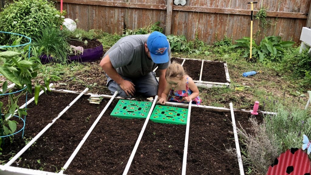 How We Use Square Foot Gardening To Maximize Our Planting Space In